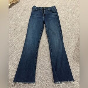 MOTHER Dark Blue Flare Jeans